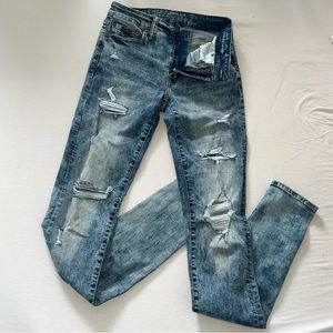 American Eagle x Young Money 29x32 Skinny Next Level Airflex Jeans